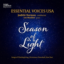 Picture of Season of Light: Songs of Thanksgiving - Christmas - Chanukah - NewYear