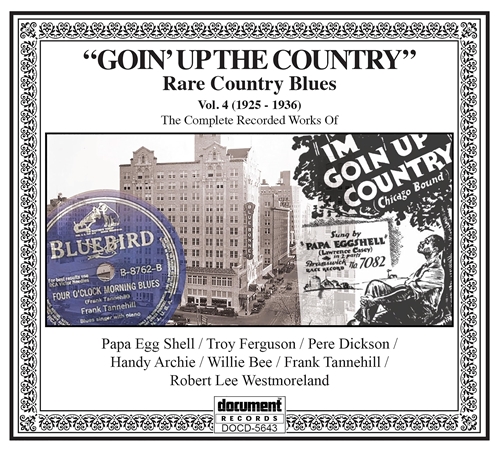 Picture of Going Up The Country: Rare Country Blues Vol. 4 1925-1936