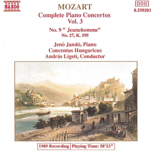 Picture of Mozart complete piano concertos Vol. 3 [Audio CD] Jando; Ligeti; Conh