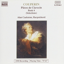 Picture of Couperin Selections From Pieces De Clavecin Book 4. (Alan Cuckston Harpsichord. Total Time: