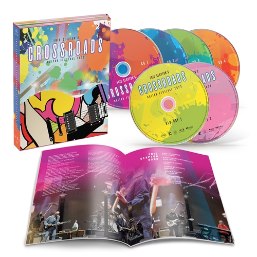 Picture of Eric Clapton's Crossroads Guitar Festival 2023 (4CD+2Blu-ray) by Eric Clapton