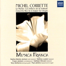 Picture of Corrette: Le Phenix, Les Delices de la Solitude, Concerto No.1 for Organ  by Les Delices de la Solitude, Concerto No.1 for Organ by Nadi Corrette: Le Phenix