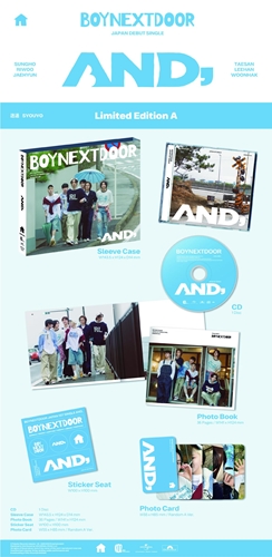 Picture of AND(A)(CD+BOOK)  by BOYNEXTDOOR