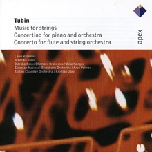 Picture of Tubin: Music for Strings / Concertino for Piano / Concerto for Flute