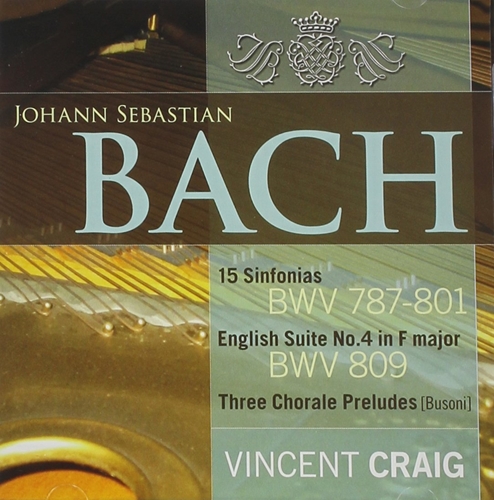 Picture of J.S. Bach: 15 Sinfonias English Suite No. 4 Prelude