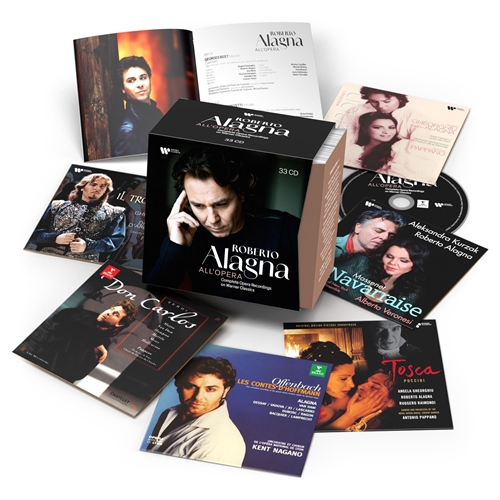 Picture of Roberto Alagna all opera - The Complete Warner Classics Opera Edition (33CD)  by Roberto Alagna