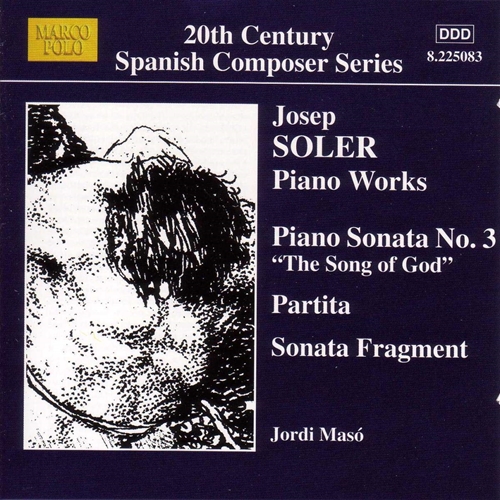 Picture of "SOLER, J.: Piano Sonata No. 3 / Partita"