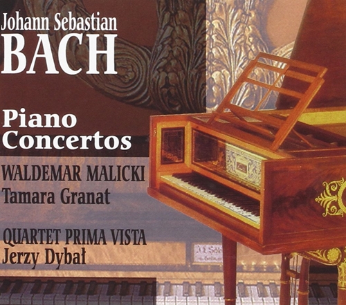 Picture of MALICKI - GRANAT - PRIMA VISTA QUARTET - Bach - Piano Concertos (1 CD)