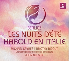 Picture of BERLIOZ: LES NUITS D'ÉTÉ, OP. 7 - HAROLD EN ITALIE, OP. 16  by TIMOTHY RIDOUT, ORCHESTR MICHAEL SPYRES