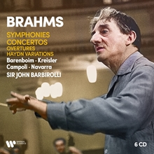 Picture of BRAHMS: SYMPHONIES, CONCERTOS, OVERTURES, HAYDN VARIATIONS  by SIR JOHN BARBIROLLI