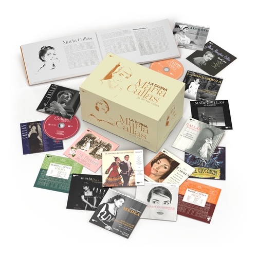 Picture of La Divina - Maria Callas in all her roles (131 CD, 3BR, 1DVD)  by Maria Callas