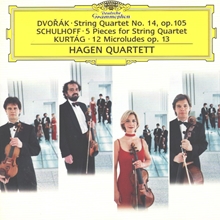 Picture of Dvorak/Schulhoff/Kurtag: Quartets