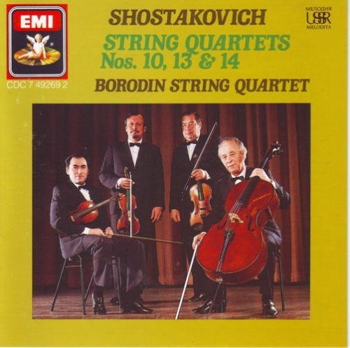 Picture of Shostakovich: String Quartets 10, 13 & ,14 /Borodin string quartet