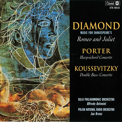 Picture of Diamond: Romeo And Juliet/Porter: Harpsichord Concerto/Koussevitsky: Double Bass Concerto