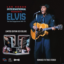 Picture of LAS VEGAS INTERNATIONAL PRESENTS ELVIS - THE FIRST ENGAGEMENTS 1969-70 (DELUXE 3CD DIGI BOOK)