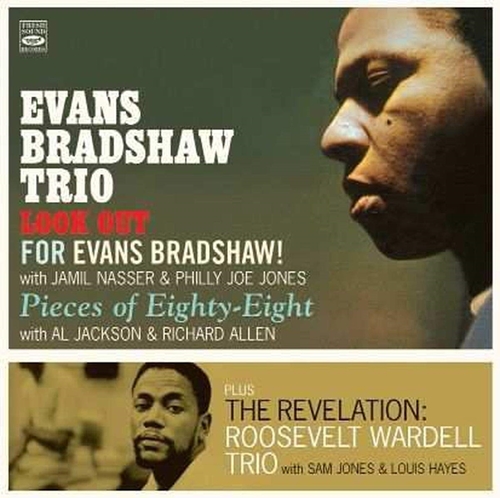 Picture of Evans Bradshaw Trio + Roosevelt Wardell Trio (3 LPs on 2 CDs)