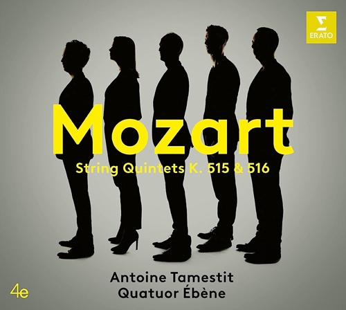 Picture of MOZART: STRING QUINTETS K. 515 & 516  by ANTOINE TAMESTIT QUATUOR ÉBÈNE