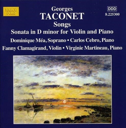 Picture of Taconet - Songs; Violin Sonata