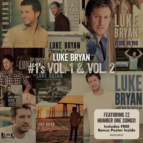 Picture of #1'S-VOLUME 1 & VOL 2(2CD)  by BRYAN,LUKE