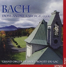 Picture of BACH ORGAN WORKS  by DOM ANDRE LABERGE