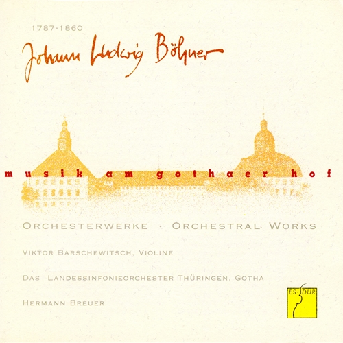 Picture of BÃ¶hner: Orchestral Works (Music at the Court of Gotha)