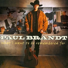 Picture of WHAT I WANT TO BE REMEMBER  by PAUL BRANDT