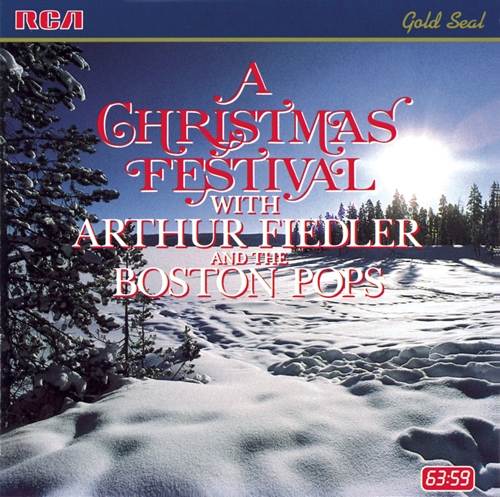 Picture of A Christmas Festival With Arthur Fie Dler And The Boston Pops  by Arthur Fiedler