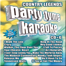 Picture of COUNTRY LEGENDS  by KARAOKE