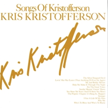 Picture of Songs Of Kristoferson  by Kris Kristofferson