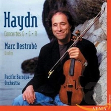 Picture of HAYDN VIOLIN CONCERTOS  by DESTRUBE / PACIFIC BAROQUE