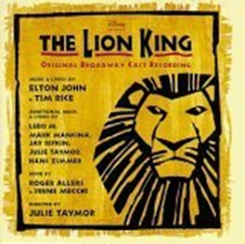 Picture of LION KING ON BROADWAY  by SOUNDTRACK