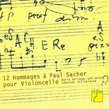 Picture of Douze Hommages Ã  Paul Sacher pour Violoncelle (David Geringas and his Luebeck Cello Class)