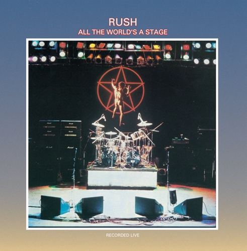 Picture of ALL THE WORLD IS A STAGE  by RUSH