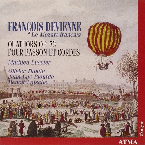 Picture of DEVIENNE BASSOON QUARTETS  by LUSSIER / THOUIN / PLOURDE