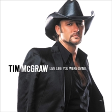 Picture of LIVE LIKE YOU WERE DYING  by TIM MCGRAW