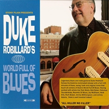 Picture of WORLD FULL OF BLUES  by ROBILLARD DUKE