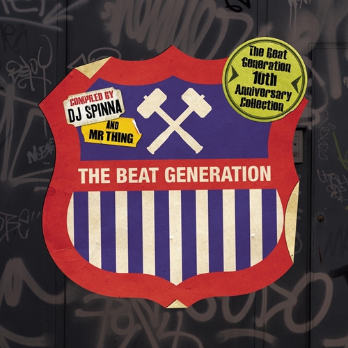 Picture of THE BEAT GENERATION 10TH ANNIVERSARY COLLECTION - MIXED AND COMPI  by VARIOUS ARTISTS   