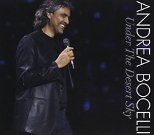 Picture of UNDER THE DESERT SKY  by BOCELLI,ANDREA