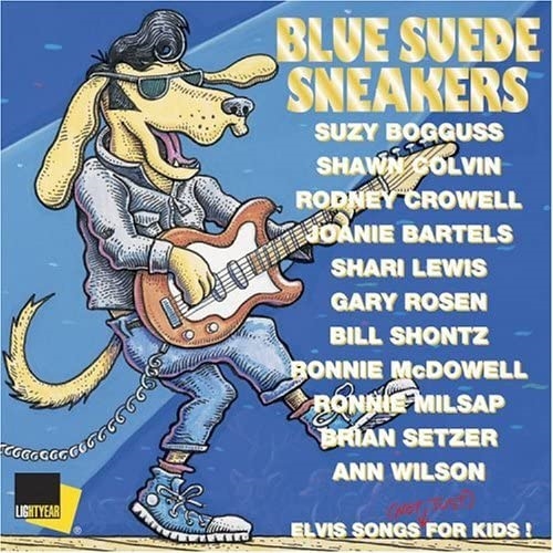 Picture of BLUE SUEDE SNEAKERS  by VARIOUS ARTISTS