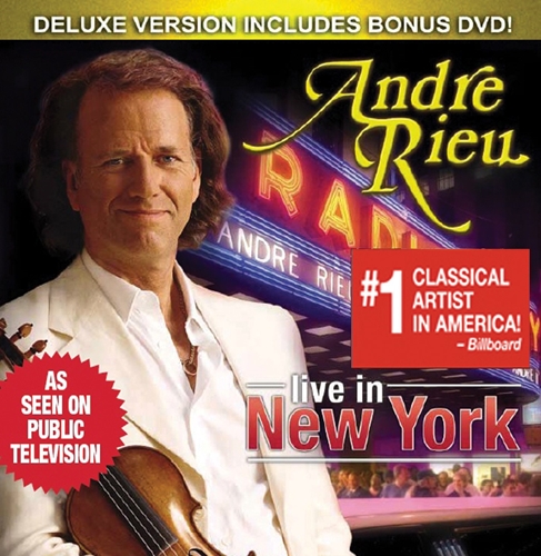 Picture of LIVE IN NEW YORK(CD+DVD)  by RIEU,ANDRE