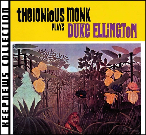 Picture of PLAYS DUKE ELLINGTON  by MONK,THELONIOUS