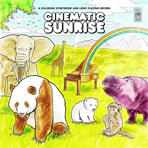 Picture of A Coloring Storybook And Long Playin G Record(+Bonus Songs)  by Cinematic Sunrise