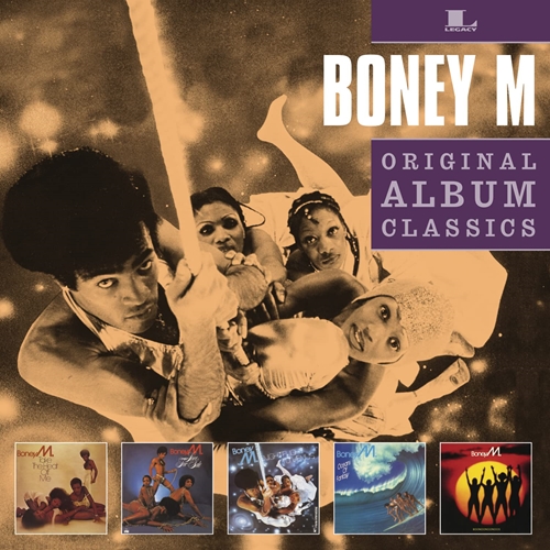 Picture of 5cd Original Album Classics (Take Th E Heat Off Me/Love For Sale/Nightfli Ght To Venus/Oceans Of Fantasy/Boono Onoonoos)  by Boney M