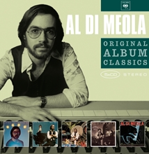 Picture of 5cd Original Album Classics (Land Of The Midnight Sun/Elegant Gypsy/Casi No/Splendido Hotel/Electric Rendezvo Us)  by Al Dimeola