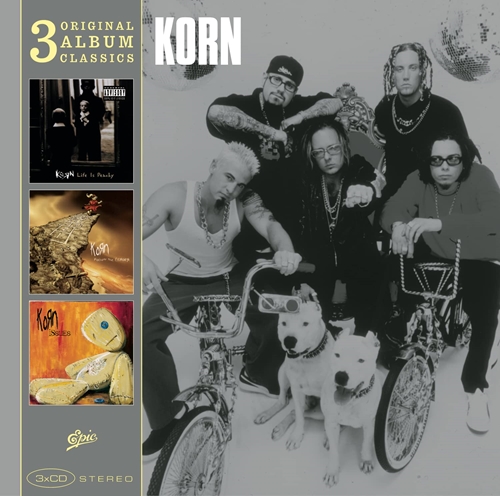 Picture of 3cd Original Album Classics (Life Is Peachy/Follow The Leader/Issues)  by Korn