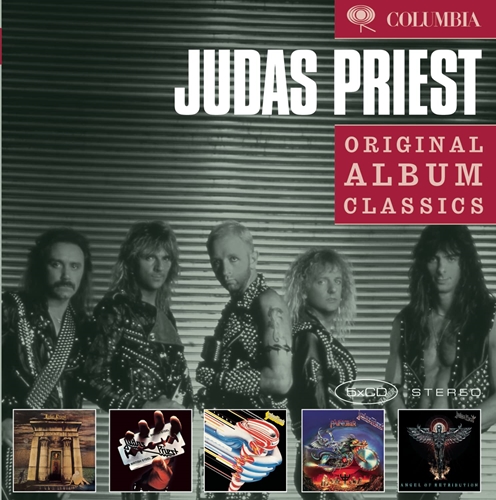 Picture of 5cd Original Album Classics (Sin Aft Er Sin/British Steel/Turbo/Painkille R/Angel Of Retribution)  by Judas Priest