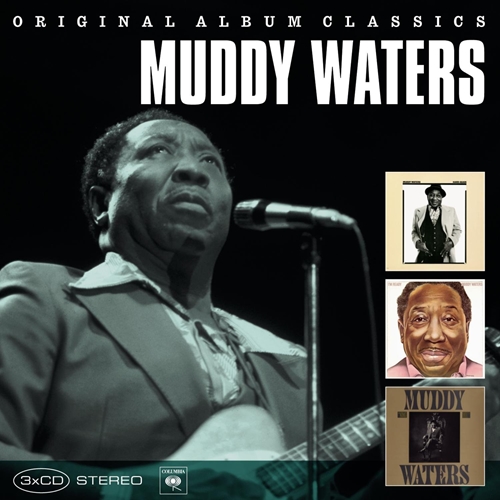 Picture of 3cd Original Album Classics (Hard Ag Ain/I'M Ready/King Bee)  by Muddy Waters