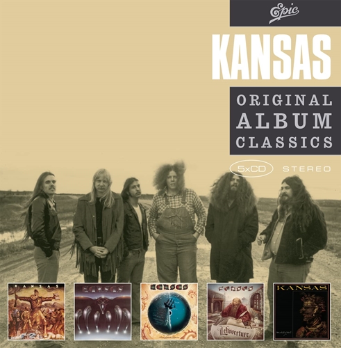 Picture of 5cd Original Album Classics (Kansas/ Song For America/Masque/Leftoverture /Point Of Know Return)  by Kansas