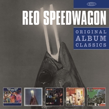 Picture of 5cd Original Album Classics (Live: Y Ou Get What You Play For/You Can Tun E A Piano But You Can'T Tuna Fish/Hi Gh Infidelity/Good Trouble/Wheels Ar E Turnin')  by Reo Speedwagon