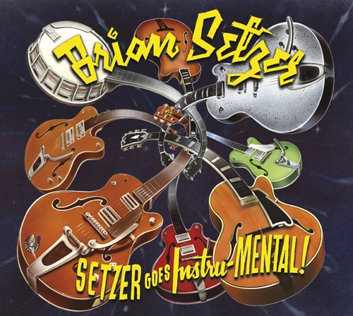 Picture of SETZER GOES INSTRU MENTAL  by BRIAN SETZER